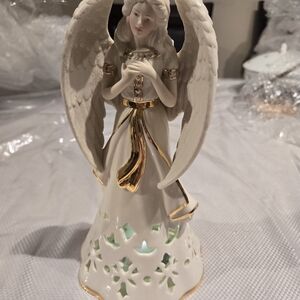 Lenox -Angelic Visions-Hope Angel- Lighted Figurine